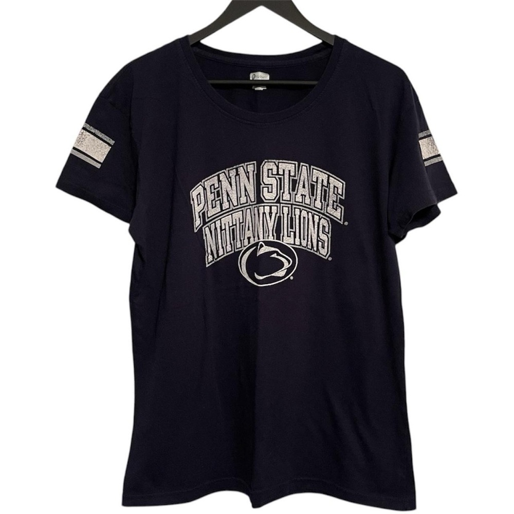 Penn State University Nittany Lions college short sleeve crewneck sports shirt